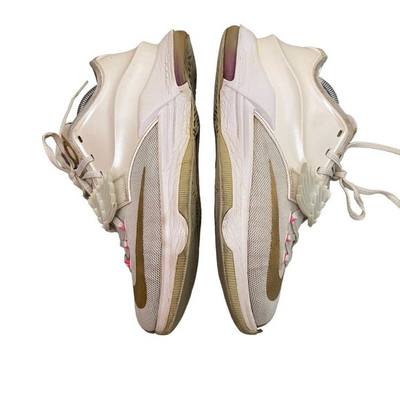 NIKE KD PREMIUM AUNT PEARL MEN US 9.5‎ BASKETBALL SHOES BREAST CANCER 706858-176 - Picture 11 of 15